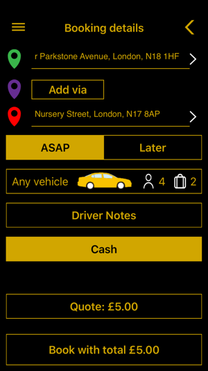 Metro Express Minicab London(圖3)-速報App