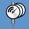 This Free App connects to the Motionics bluetooth (LE) digital dial device and reads the measurements