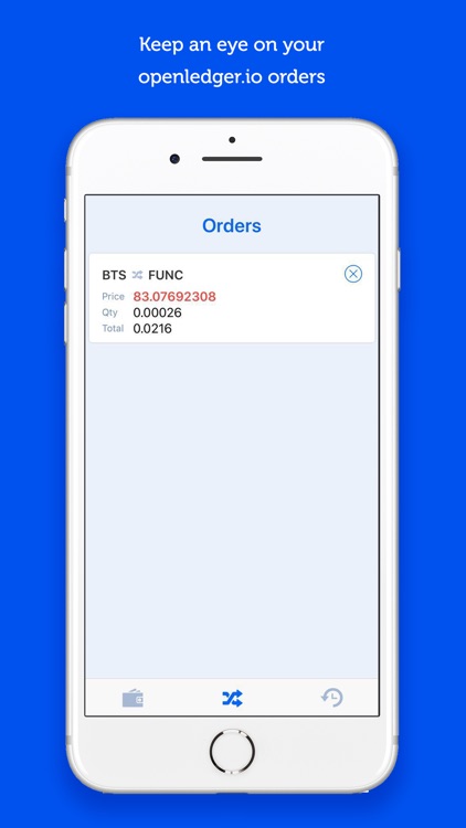 OpenLedger DEX Mobile Wallet screenshot-4