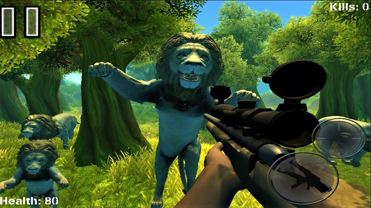 Wild Animal Sniper Hunter 3D screenshot-3