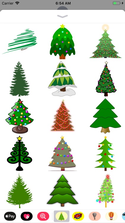 Christmas Tree Stickers