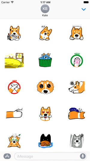 Cutie Corgi Stickers