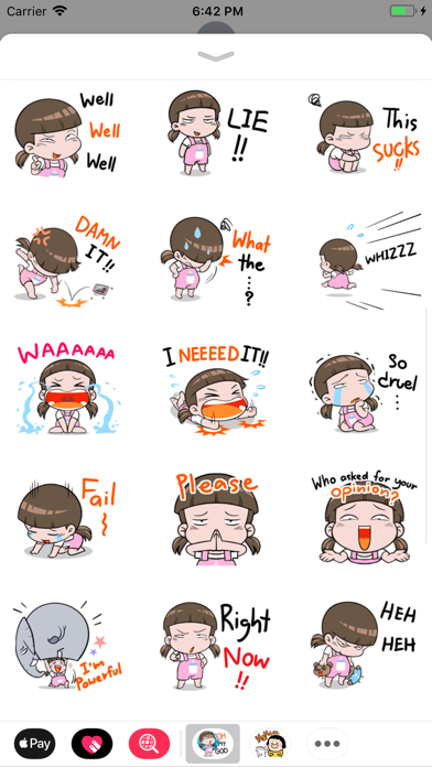 Nami - Little Girl Sticker screenshot 3