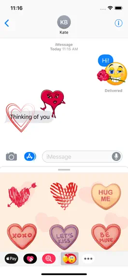 Game screenshot Adorable Couple Love Stickers mod apk