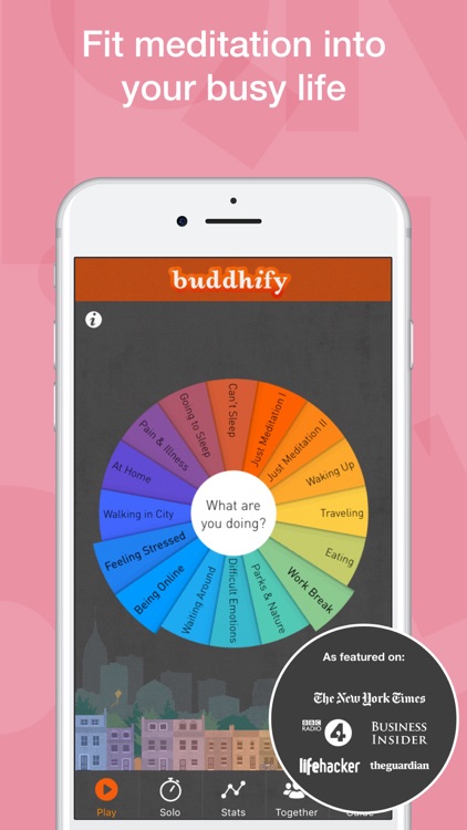 buddhify - modern mindfulness for busy lives screenshot-0