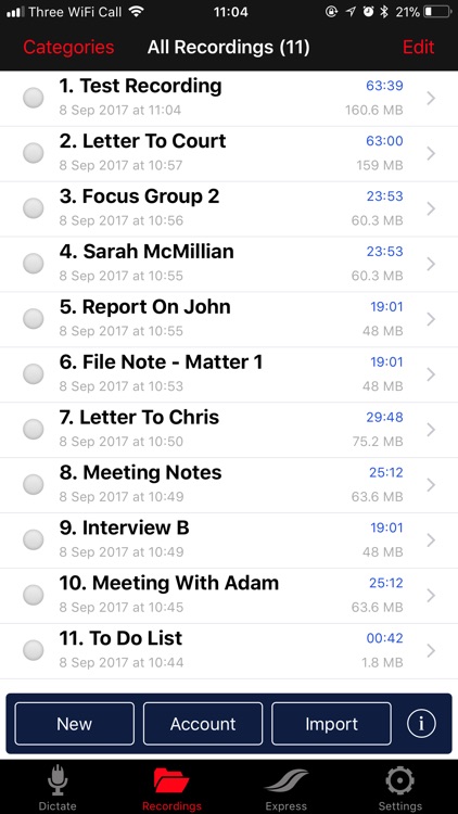 dictate2us Transcription screenshot-4