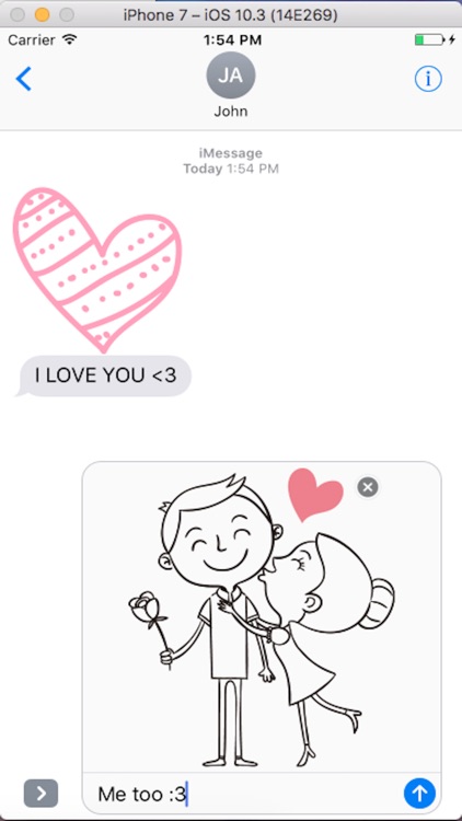 Couple Love - Emoji Sticker