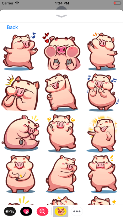 Piggy Stickers Collection screenshot 4