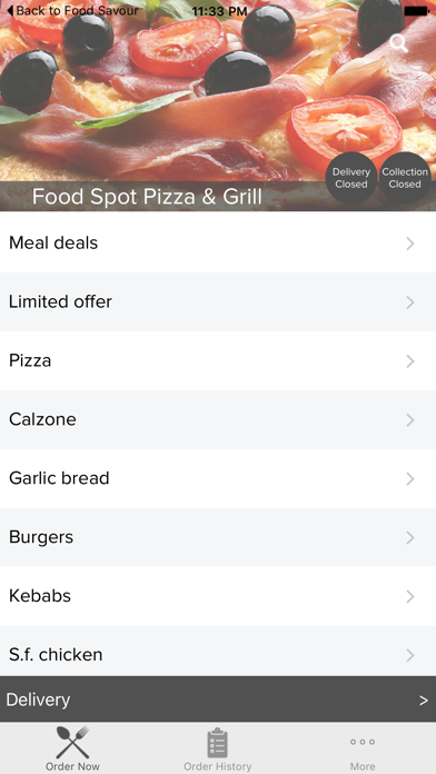 Food Spot Pizza and Grill screenshot 2