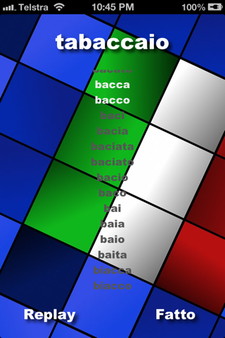 Worder Italiano screenshot 2