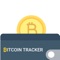 The Bitcoin Tracker allows you to keep up to date with the latest Bitcoin price