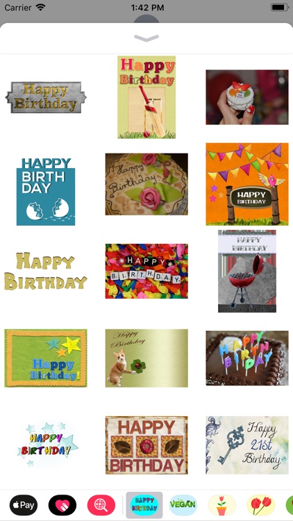 Happy Happy Birthday Stickers screenshot-9