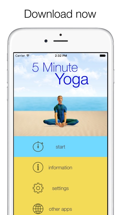 5 Minute Yoga Workouts screenshot-4