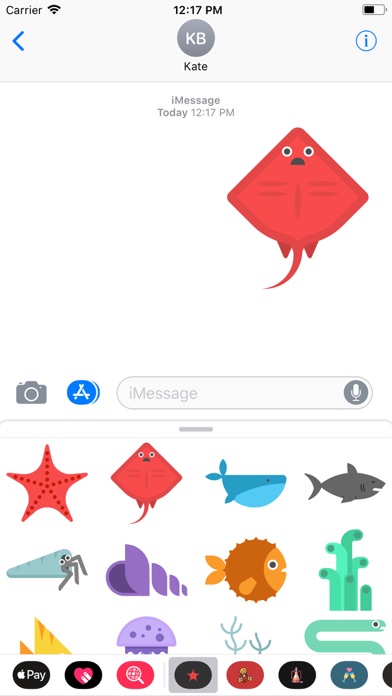 Sea Life Sticker Pack screenshot 4