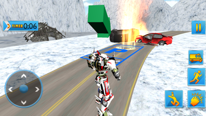 Ambulance Robot Transform 3D screenshot 3