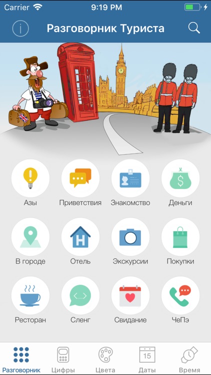 Английский для туриста