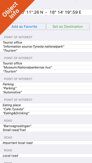 Tyresta National Park - GPS Map Navigator(圖4)-速報App