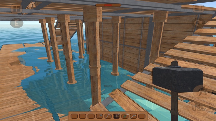 Deep Sea Raft Simulator by Rob Todd