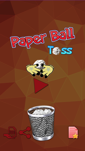 Paper Ball Tossing to Bin Game(圖1)-速報App