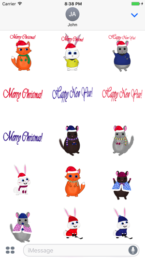 Xmas! stickers