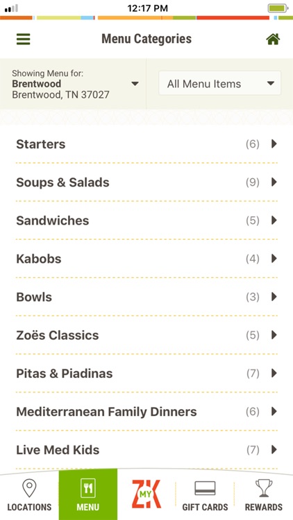 Zoës Kitchen screenshot-3