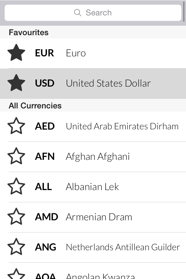 Currency Foreign Exchange Rate screenshot 2