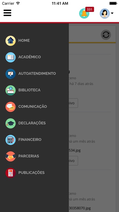 Espaço Aluno screenshot 3