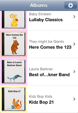Kids' Music Player screenshot 3
