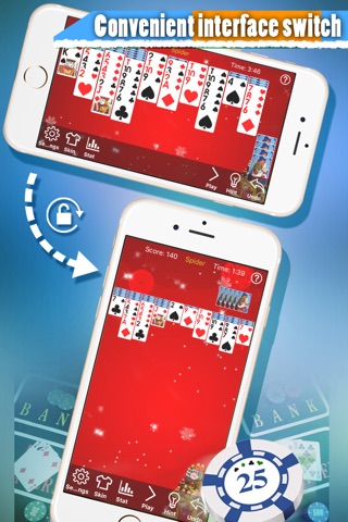 Spider Solitaire: Christmas screenshot 2