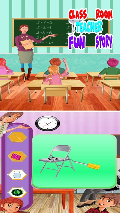 Class Room Teachers Fun Story screenshot 3