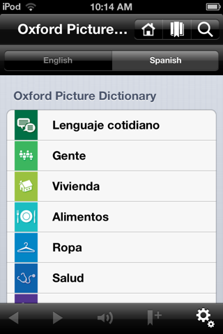 Oxford Picture Dictionary Demo - náhled