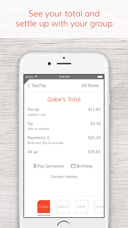 Tab - The simple bill splitter screenshot-4