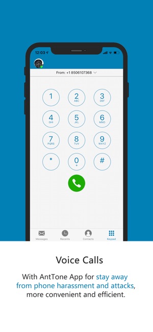 AntTone Text & Call Voip Phone(圖3)-速報App