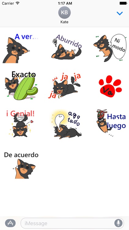 Cute Chihuahua Spanish Sticker