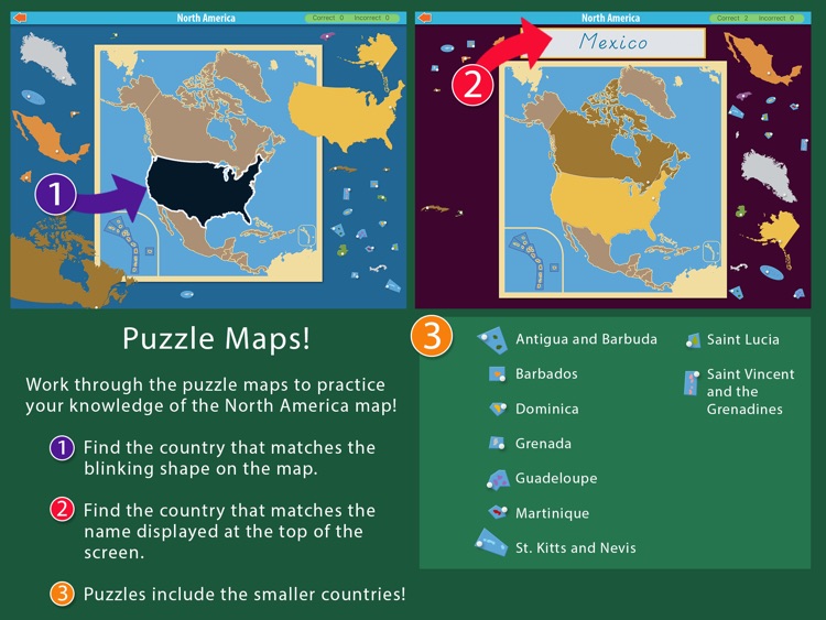 North America - Montessori Approach To Geography