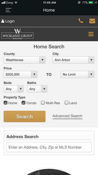 WG: Michigan Home Search screenshot 2