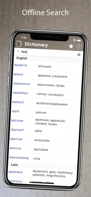 Latin English Dictionary Pro(圖5)-速報App