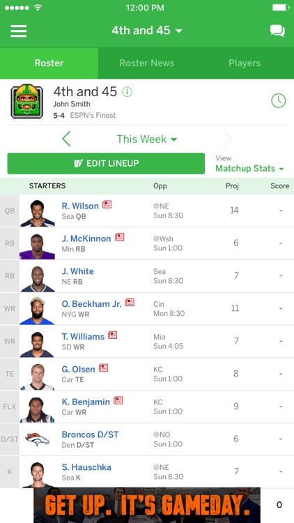 ESPN Fantasy Sports