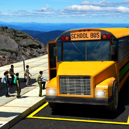 OffRoad School Bus driving Icon