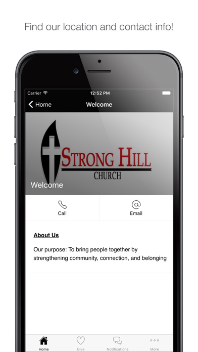 Strong Hill Church screenshot 2