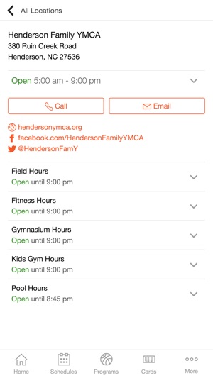 Henderson Family YMCA(圖1)-速報App