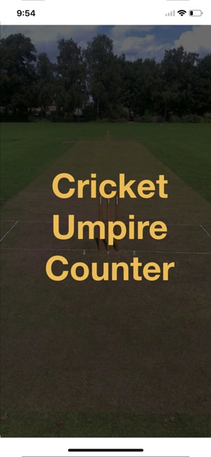 Cricket Umpire Counter