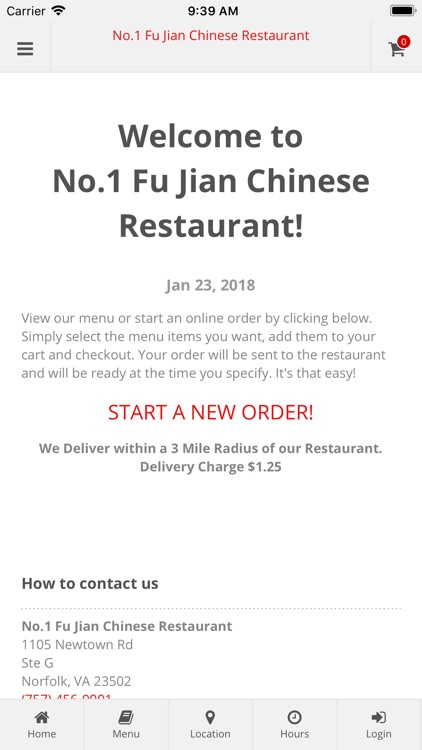 No.1 FuJian Chinese Restaurant