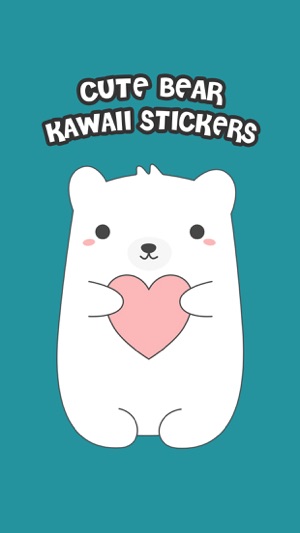 Cute Bear Kawaii Stickers(圖1)-速報App