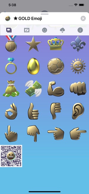 GOLD Emoji • Stickers(圖8)-速報App