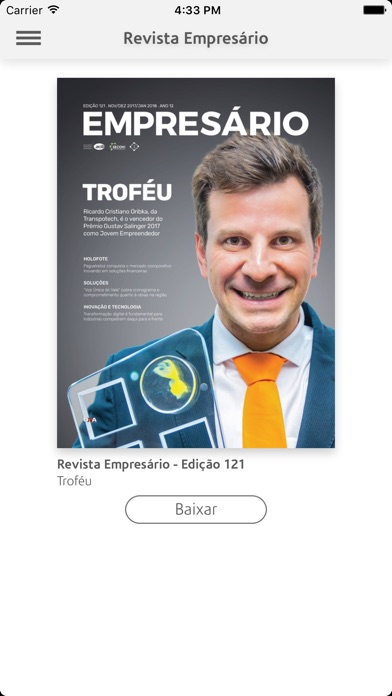 Revista Empresário screenshot 2