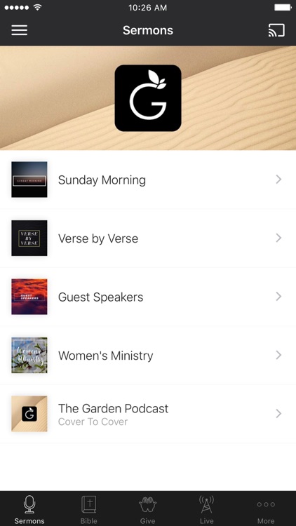 The Garden Church App