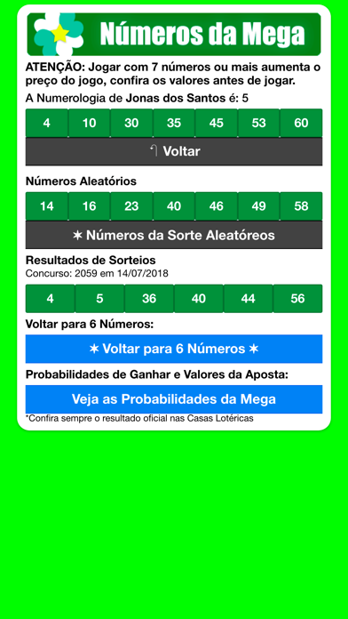 How to cancel & delete Números da Megasena from iphone & ipad 4