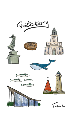 Göteborg Stickers(圖4)-速報App