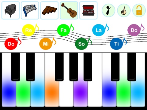 Touch Piano 5 for iPad screenshot 2